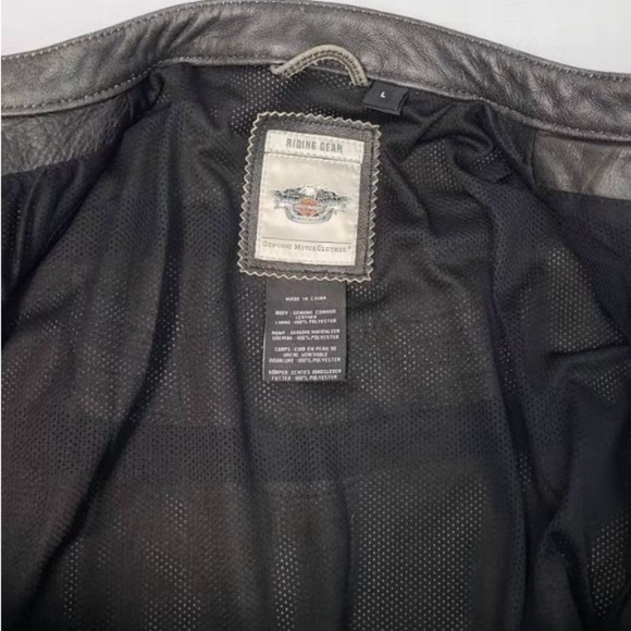 Harley-Davidson Black and White Women's Jacket - Picture 7 of 8